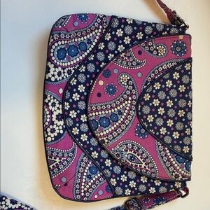 Floral Paisley Vera Bradley Purse
